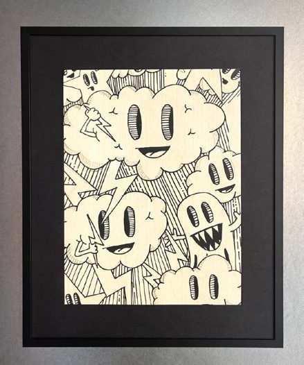 Framed drawing I
